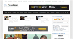 Desktop Screenshot of pressocean.com